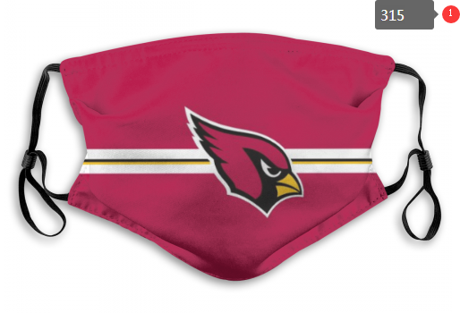 NFL Arizona Cardinals #4 Dust mask with filter->nfl dust mask->Sports Accessory